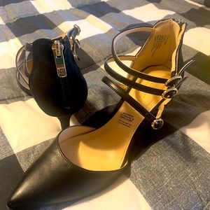 Stewpot black heels